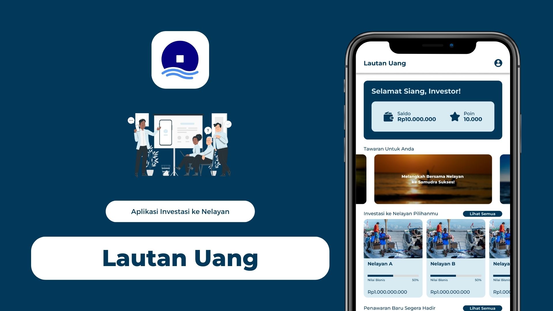 Lautan Uang Mobile App