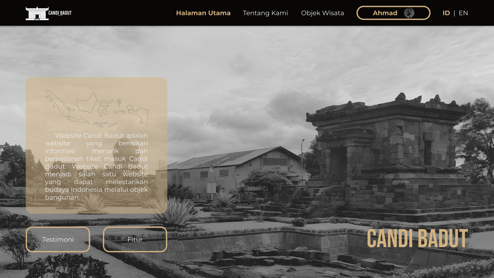 Website Candi Badut